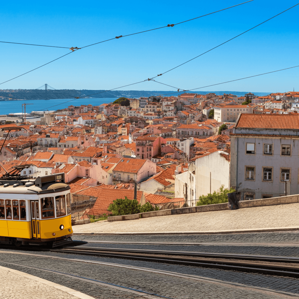 Arrival in Lisbon