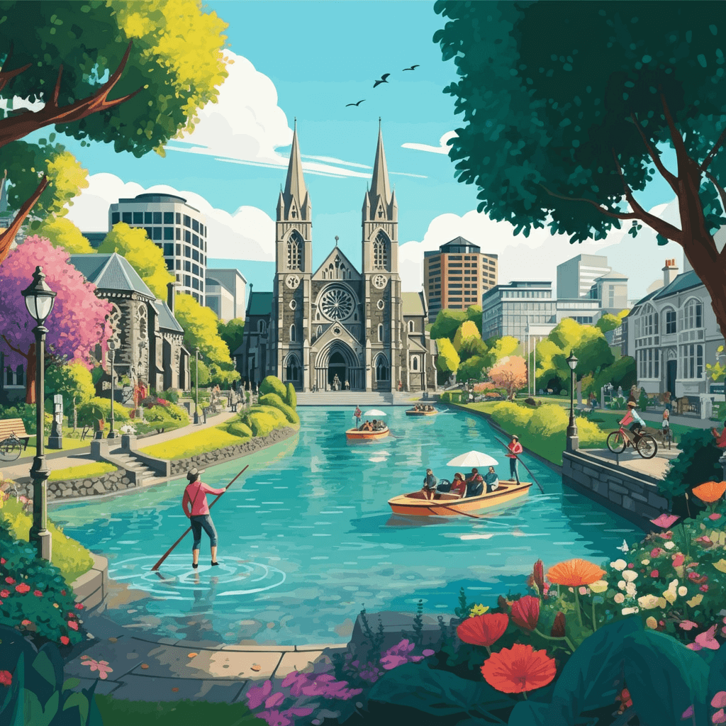 Christchurch Arrival & City Exploration