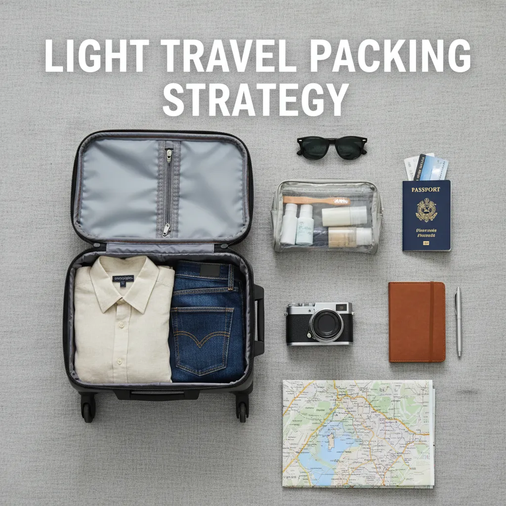 Light travel packing strategy