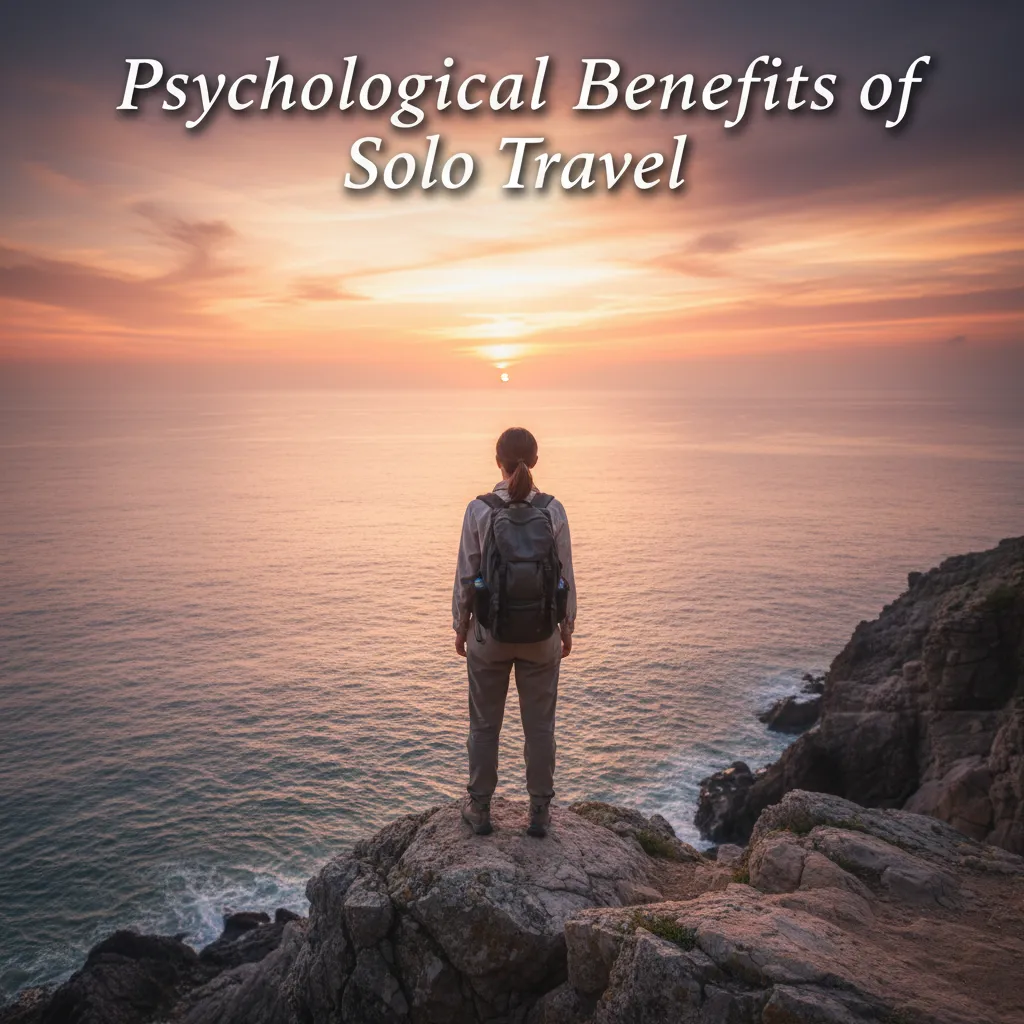 Psychological benefits of solo travel