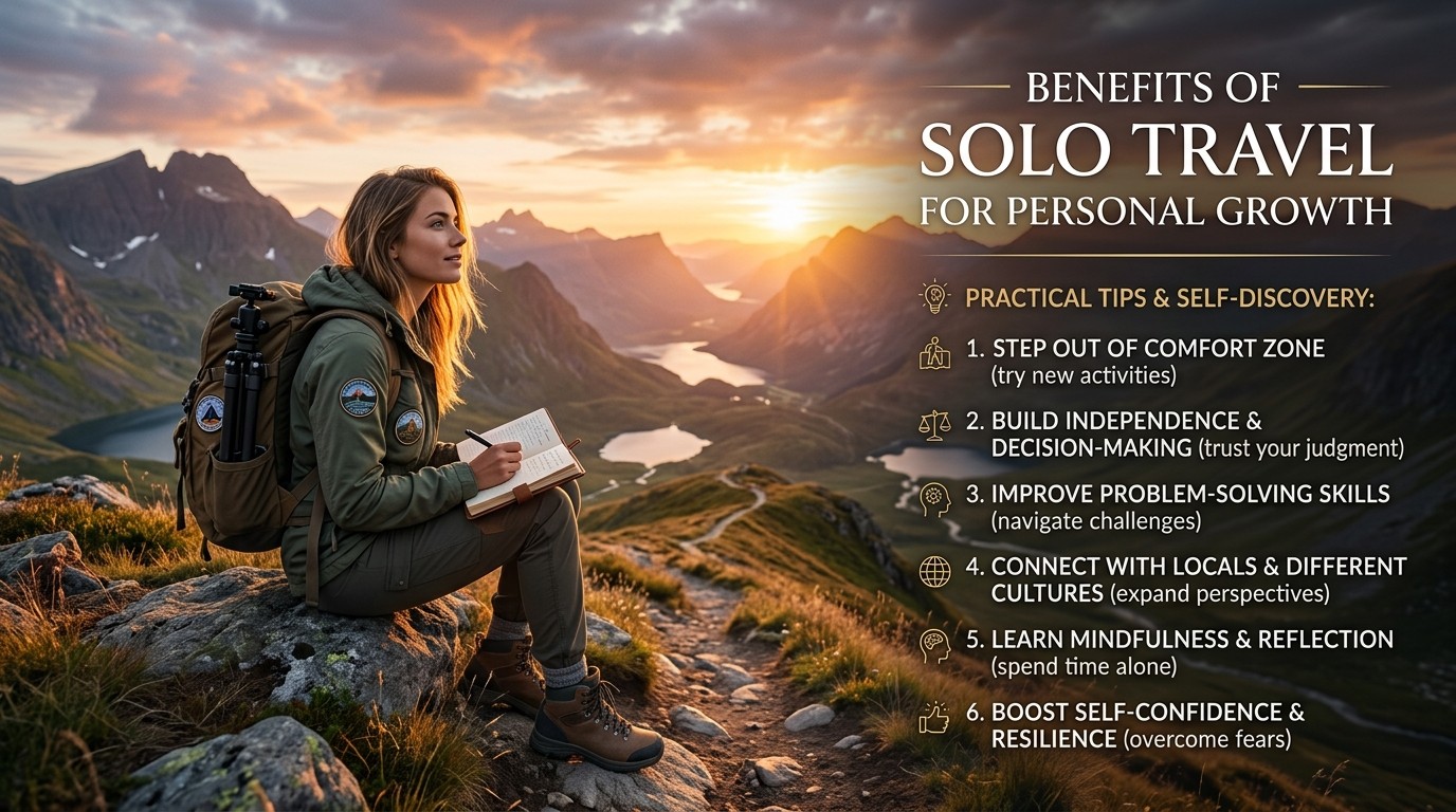 Benefits of Solo Travel for Personal Growth Tips