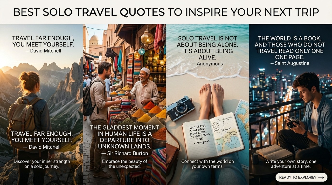 Best Solo Travel Quotes to Inspire Your Next Trip