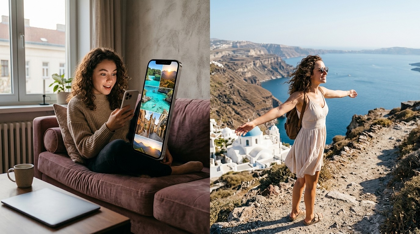 How social media increased travel inspiration