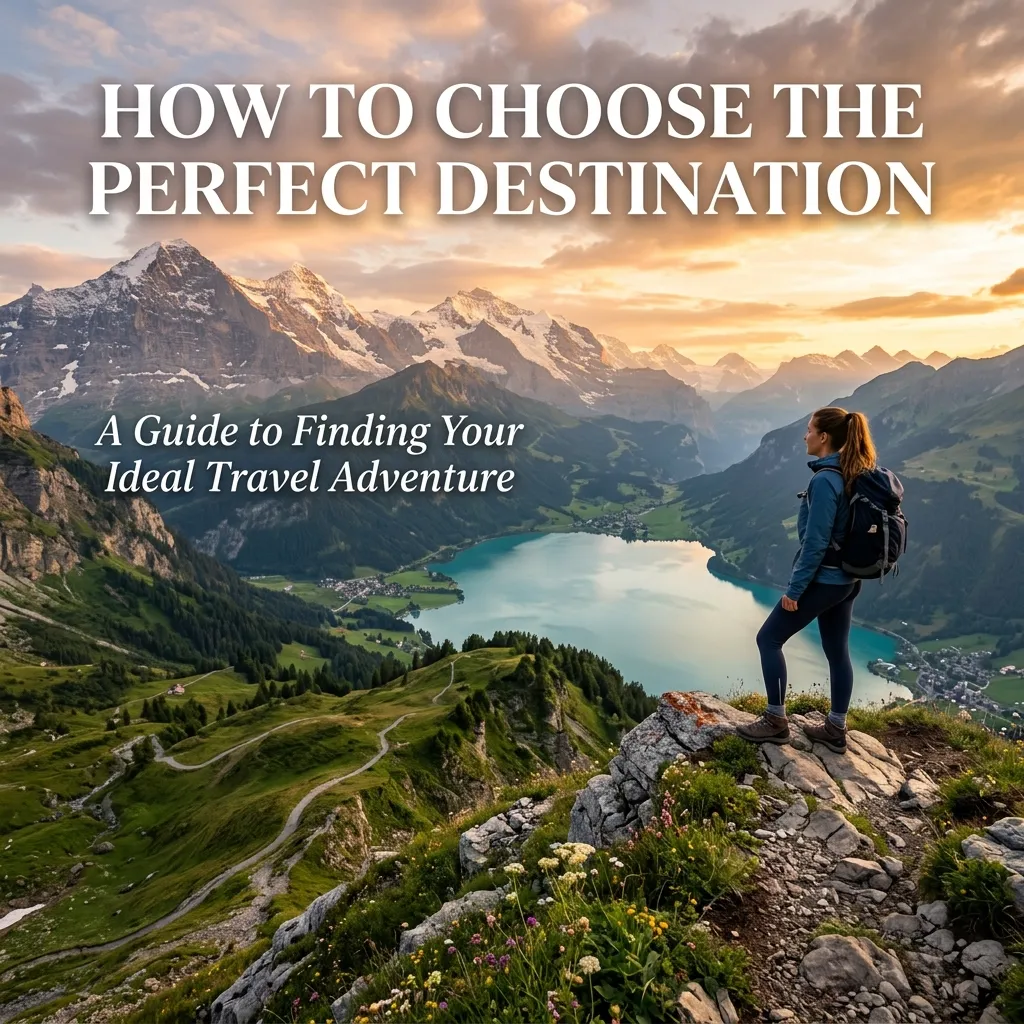 How to Choose the Perfect Destination
