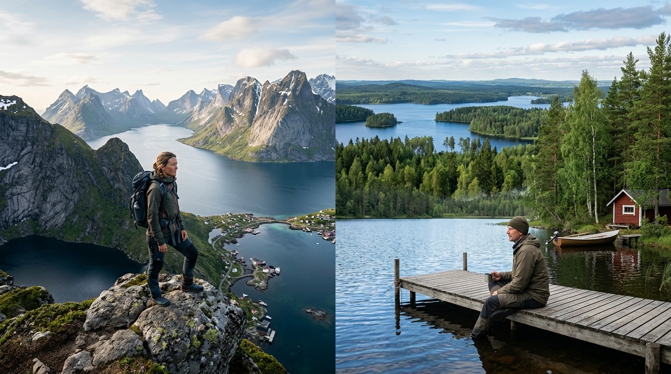 Norway and Finland : quiet confidence in the Nordics
