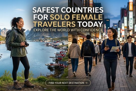 Safest Countries for Solo Female Travelers Today