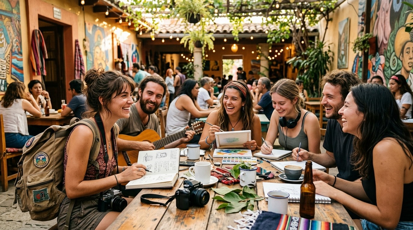 Finding your creative tribe on the road