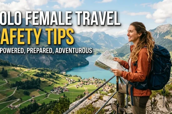 Solo female travel safety tips