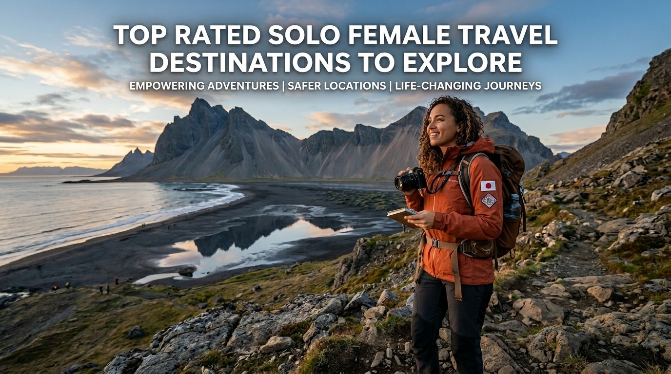 Top Rated Solo Female Travel Destinations