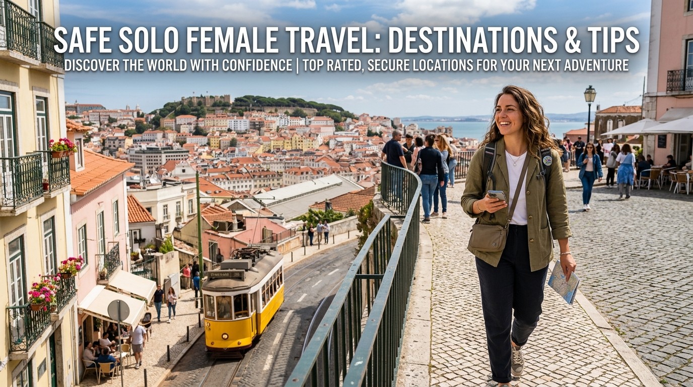 How to Find Safe Solo Female Travel Destinations