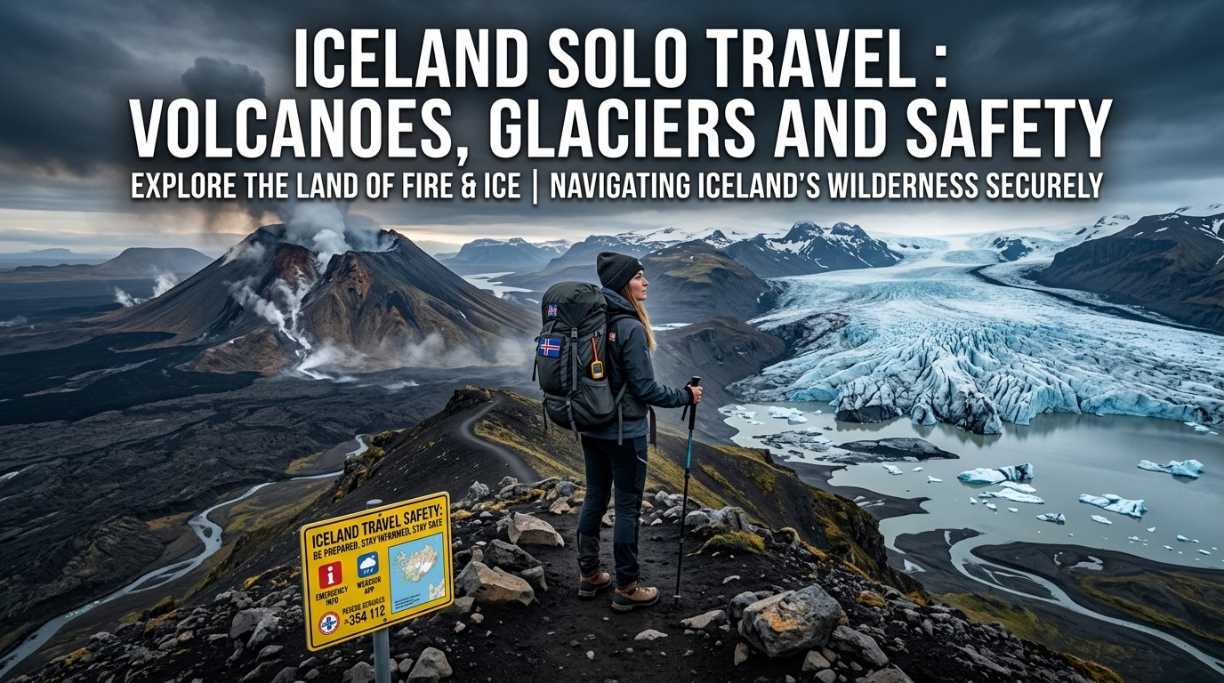 Iceland Solo Travel : Volcanoes, Glaciers And Safety