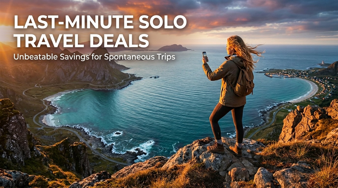 Last-Minute Solo Travel Deals for Spontaneous Trips