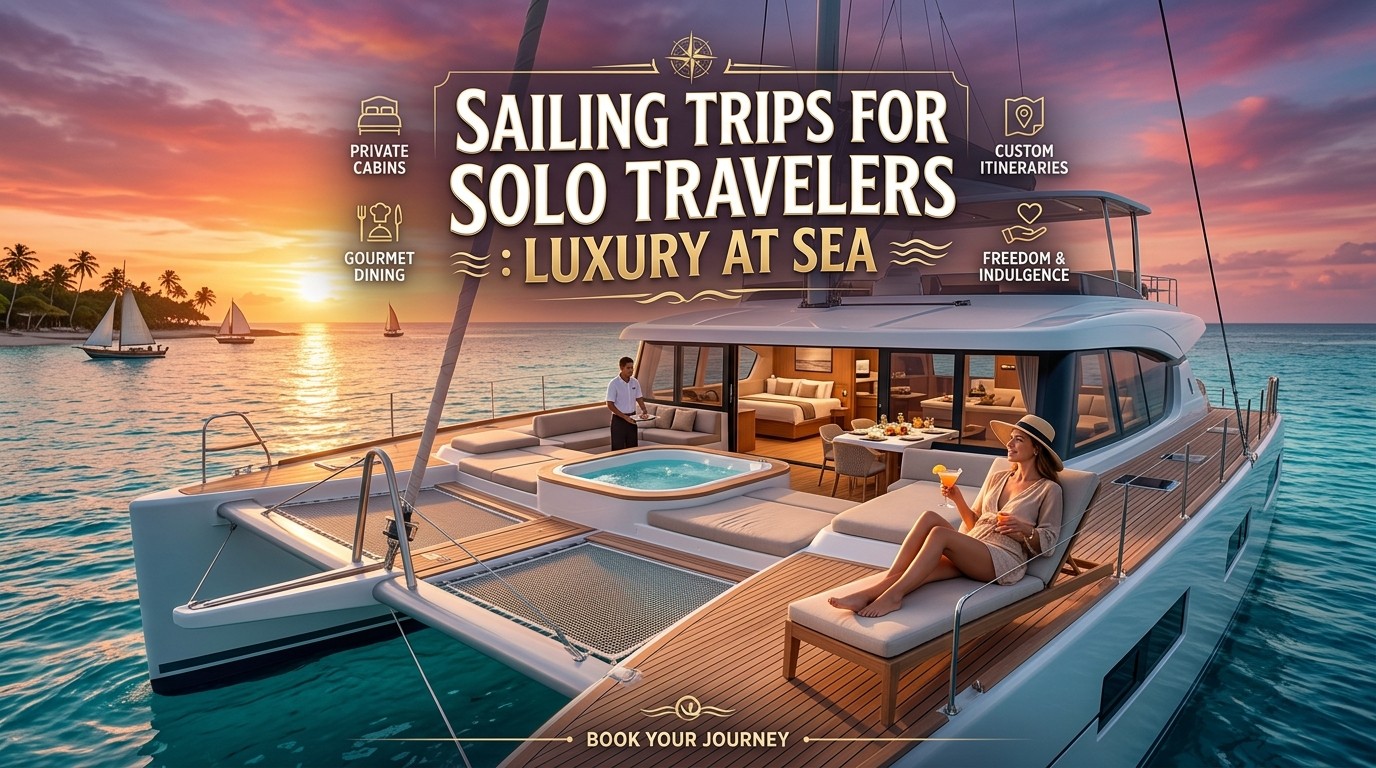 Sailing Trips for Solo Travelers : Luxury at Sea