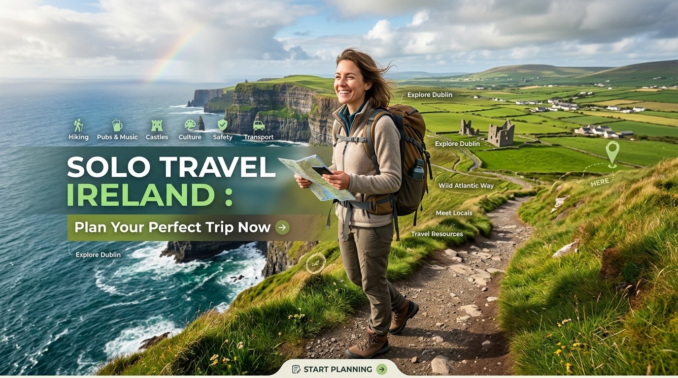 Solo Travel Ireland : Plan Your Perfect Trip Now
