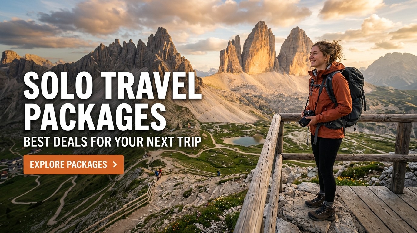 Solo Travel Packages : Best Deals for Your Next Trip