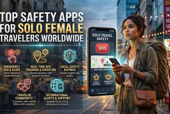 Top Safety Apps For Solo Female Travelers Worldwide