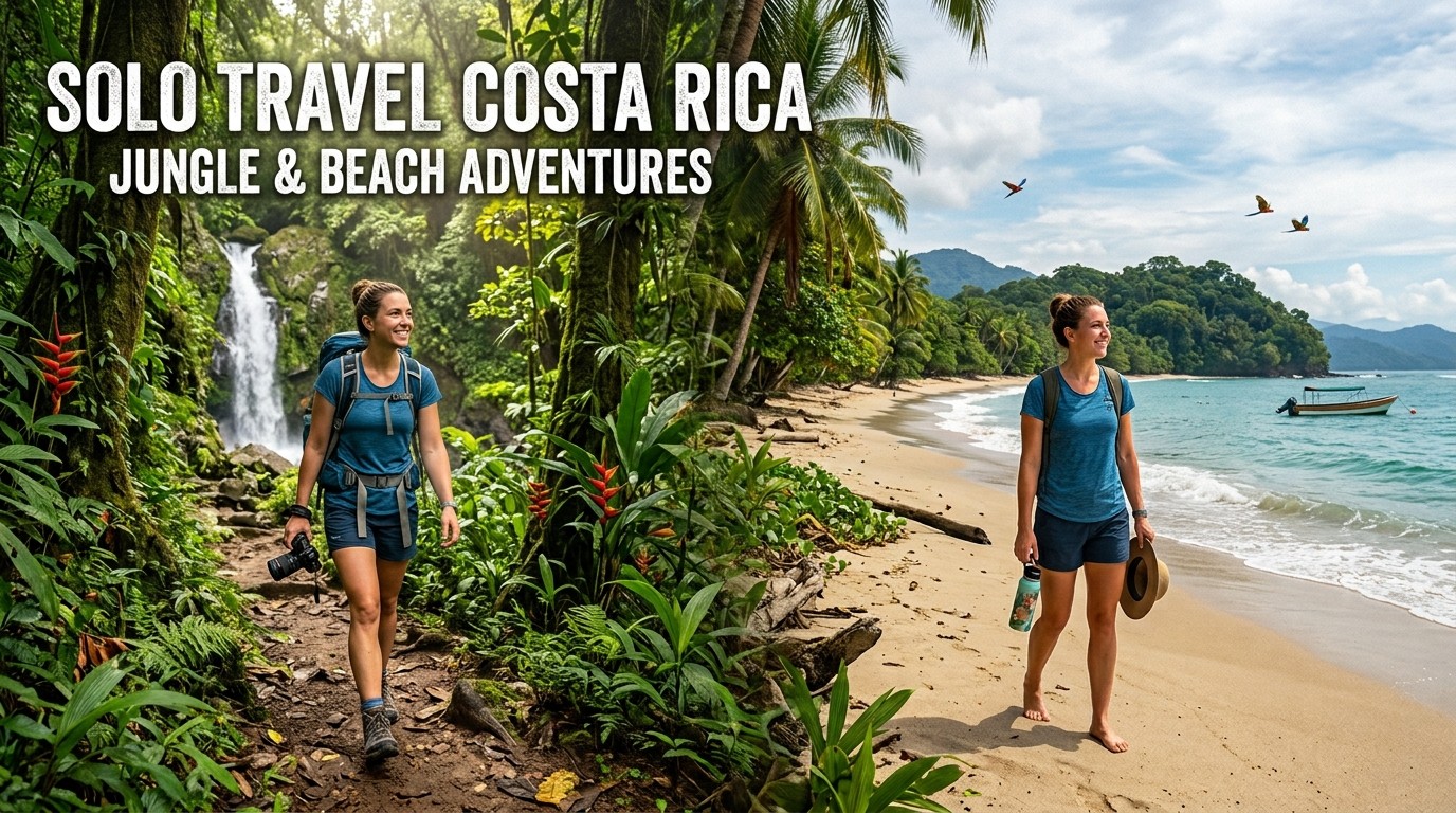 Solo Travel Costa Rica : Jungle And Beach Adventures