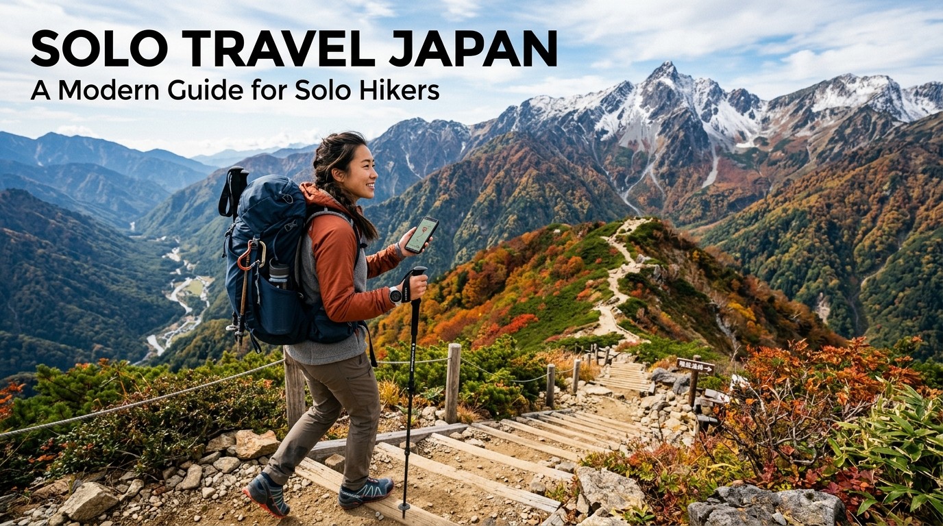 Solo Travel Japan : A Modern Guide for Solo Hikers