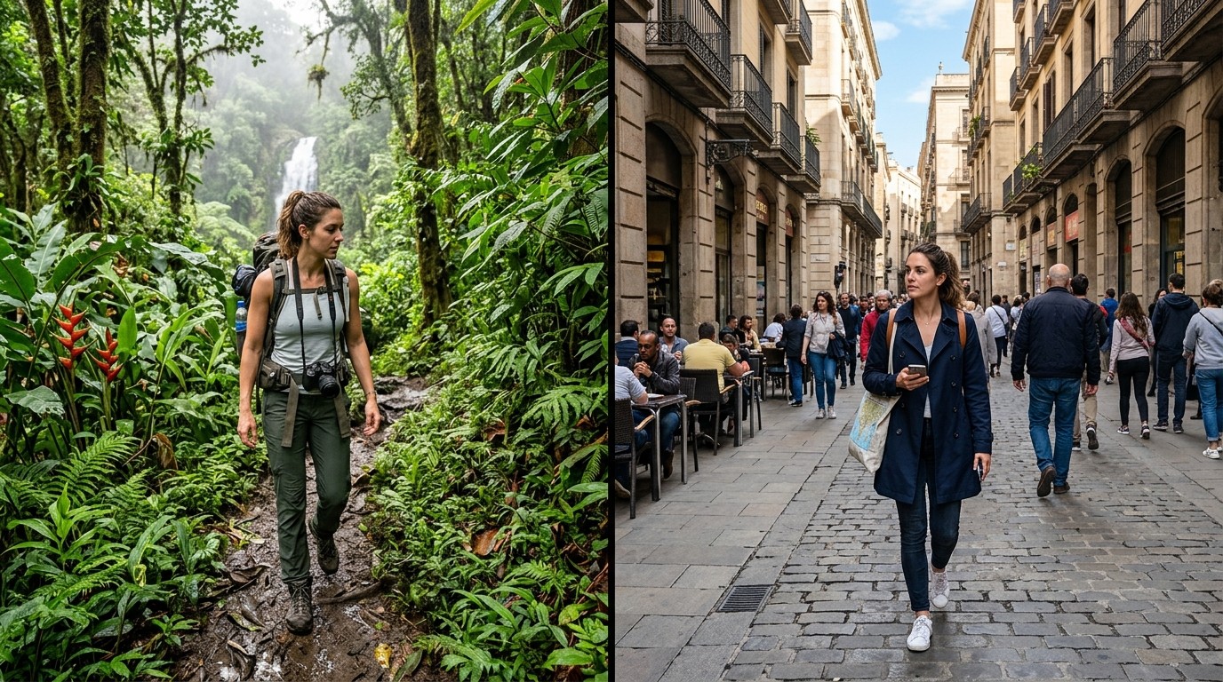 Comparing with other solo travel styles