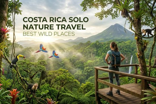 Costa Rica Solo Nature Travel : Best Wild Places