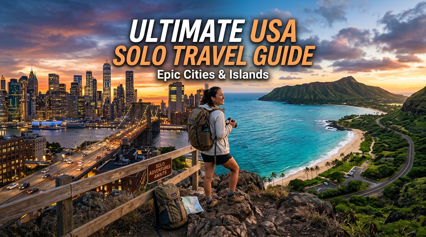 Ultimate USA Solo Travel Guide : Epic Cities & Islands