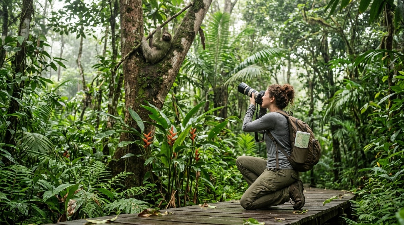 Wildlife etiquette and responsible exploration